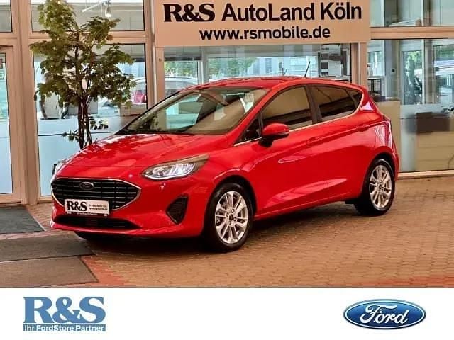Rot Gebraucht 2022 Ford Fiesta Titanium Kleinwagen | 16.500 € (Guter Preis) - Bild 1/4
