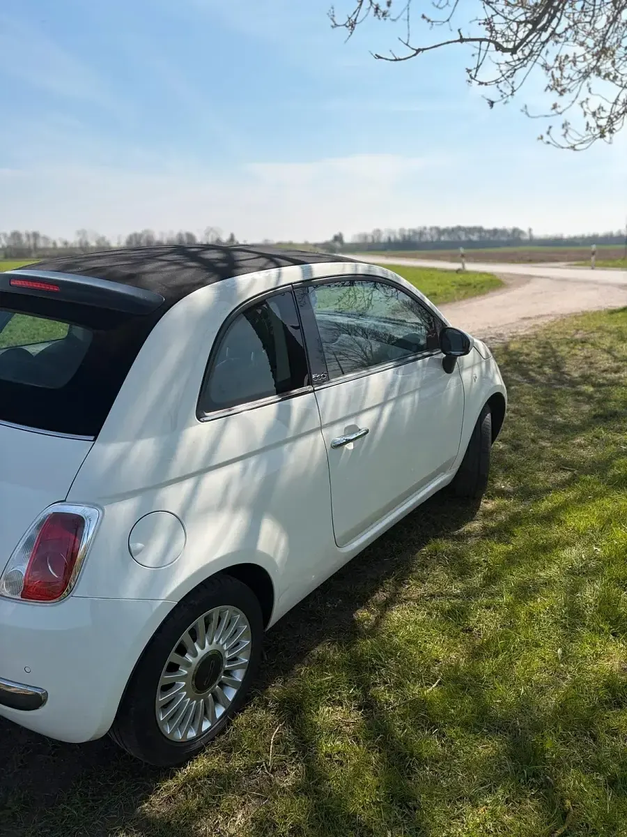 Gebraucht Fiat 500C 69 PS (50 kW) 2012 Weiß Cabrio