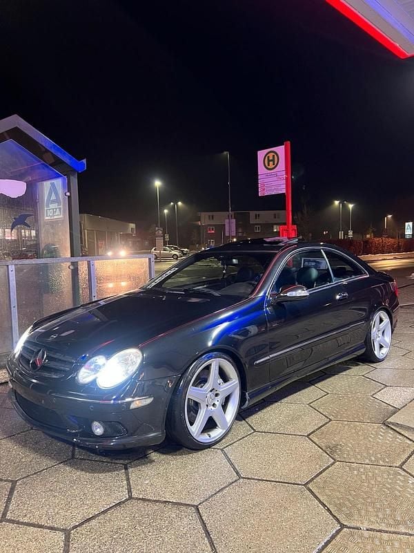 Gebraucht Mercedes CLK350 AMG 272 PS (200 kW) 2006 Schwarz Coupé