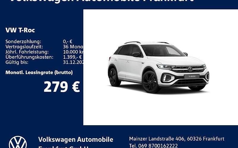Weiß Neu 2025 VW T-Roc R-line SUV | 41.199 € (Etwas zu teuer) - Bild 1/4