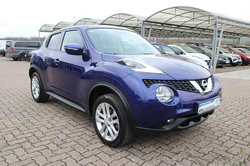 Gebraucht Nissan Juke Acenta 117 PS (86 kW) 2017 Blau SUV
