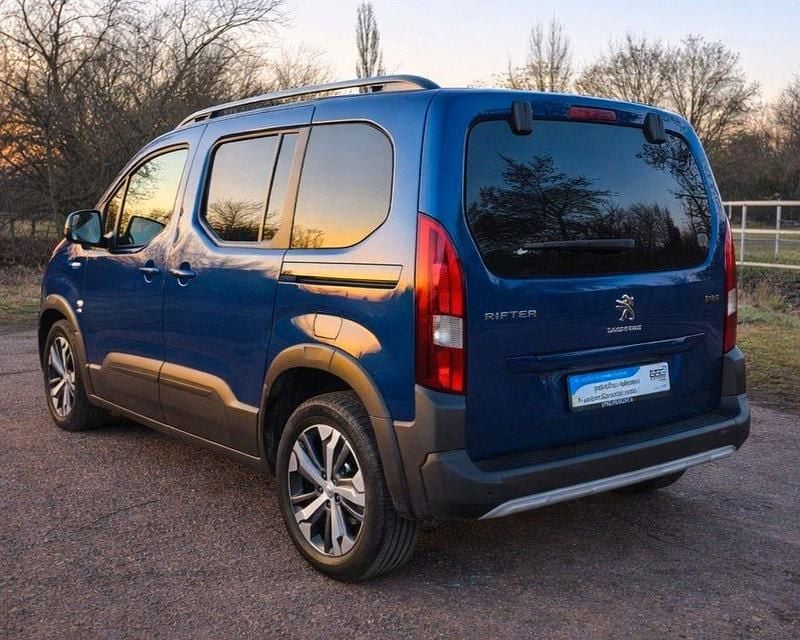 Gebraucht Peugeot Rifter Allure GT-Line 131 PS (96 kW) 2019 Blau Van / Kleinbus