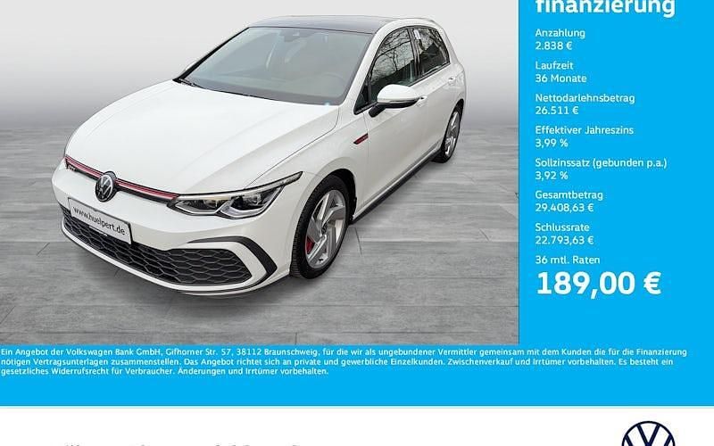 Gebraucht VW Golf VIII GTI 245 PS (180 kW) 2024 Weiß Limousine