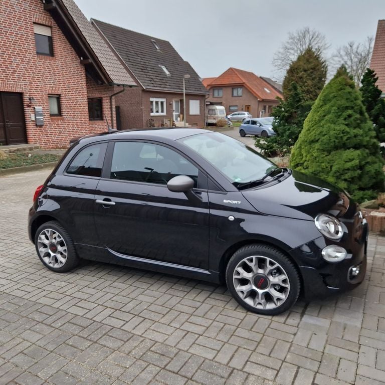 Schwarz Gebraucht 2022 Fiat 500 Sport Kleinwagen | 12.900 € (Fairer Preis) - Bild 1/4