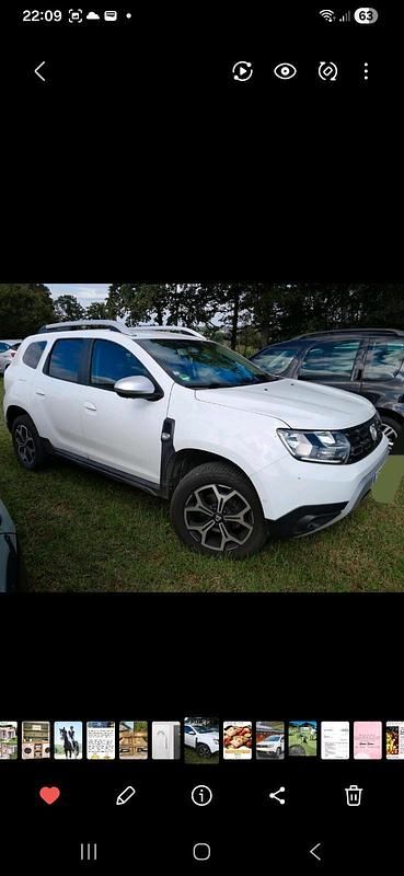 Gebraucht Dacia Duster Prestige 131 PS (96 kW) 2018 Weiß SUV