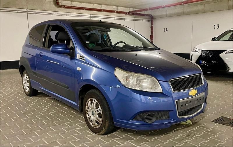 Blau Gebraucht 2009 Chevrolet Aveo Kleinwagen | 599 € (Superpreis) - Bild 1/4