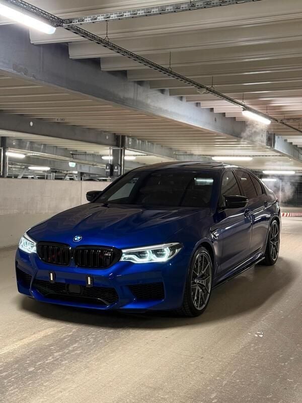 Blau Gebraucht 2018 BMW M5 Competition Edition Limousine | 63.990 € (Fairer Preis) - Bild 1/4