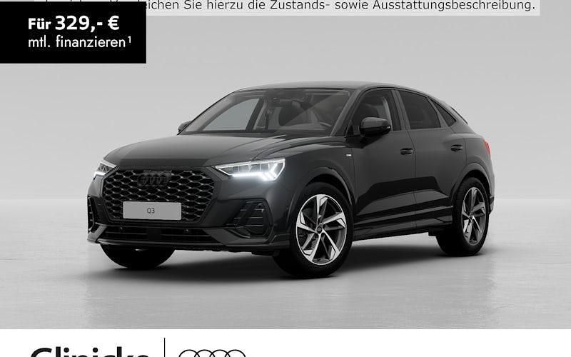 Gebraucht Audi Q3 Sportback S-Line 150 PS (110 kW) 2025 Schwarz SUV