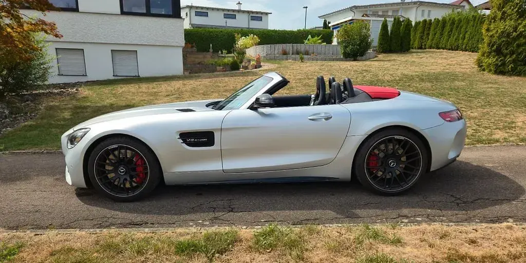 Gebraucht Mercedes AMG GT C AMG 557 PS (409 kW) 2018 Silber Cabrio