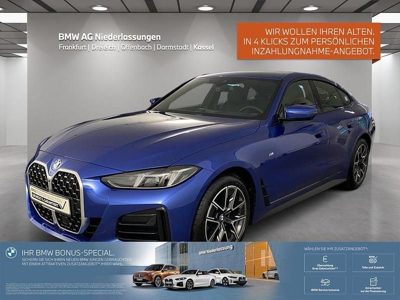 Blau Gebraucht 2024 BMW 420 Gran Coupé Comfort Edition Coupé | 46.480 € (Fairer Preis) - Bild 1/3