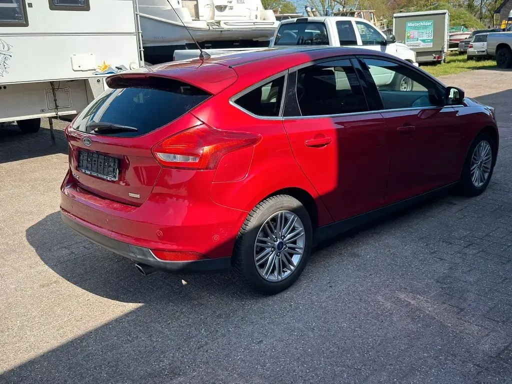 Usata Ford Focus Titanium 150 CV (110 kW) 2017 Rosso Berlina
