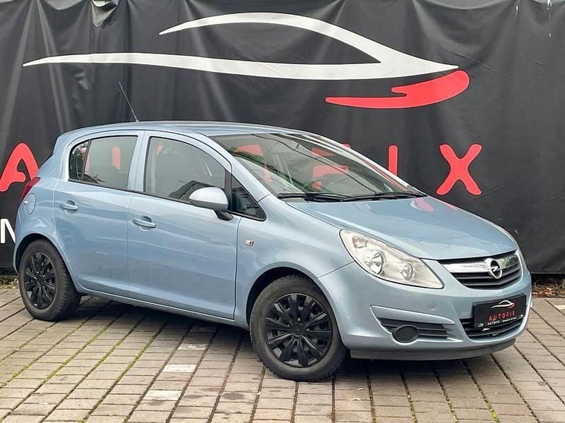 Blau Gebraucht 2009 Opel Corsa Edition Limousine | 3.200 € (Fairer Preis) - Bild 1/4