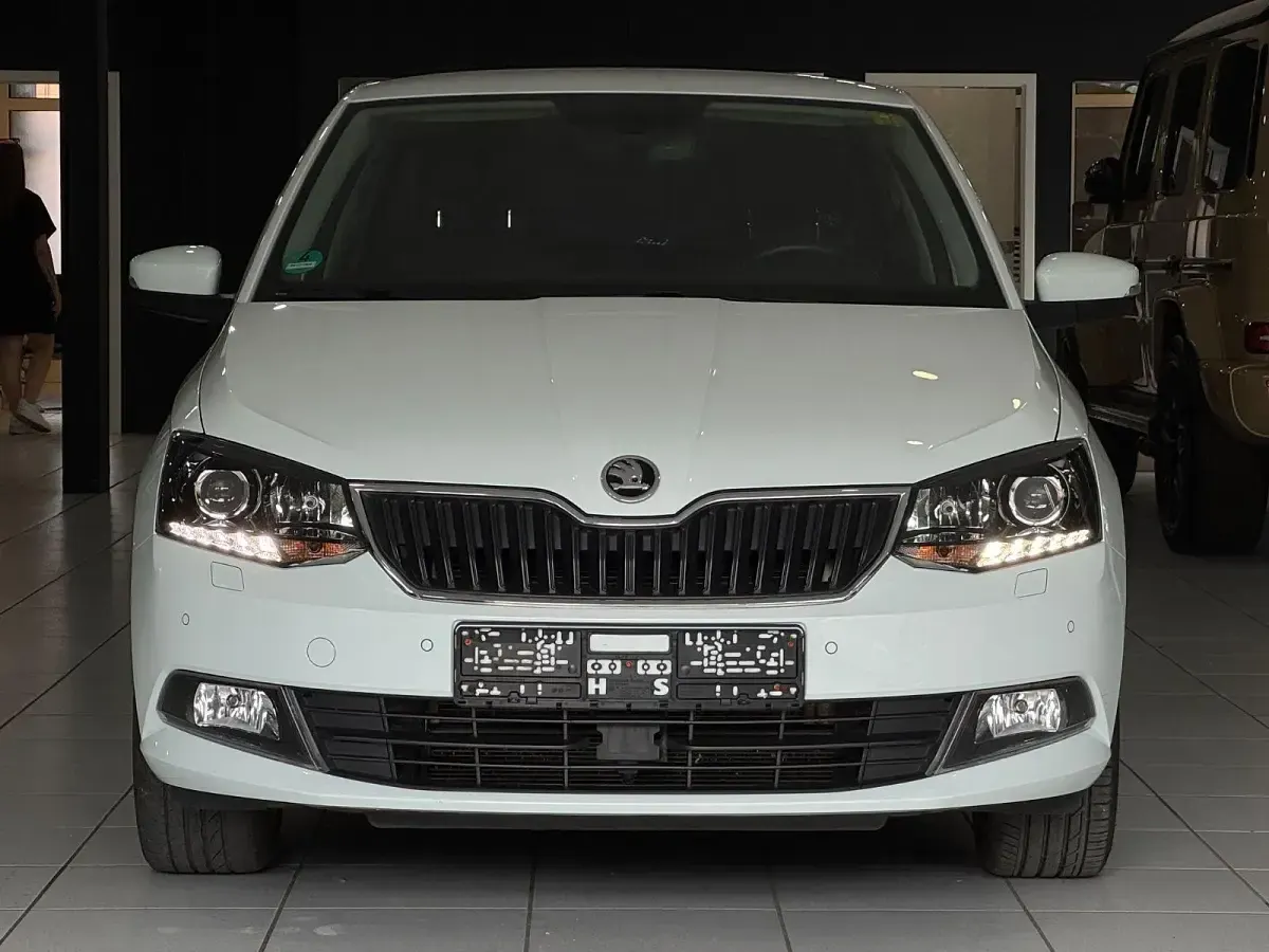 Gebraucht Skoda Fabia Clever 110 PS (80 kW) 2018 Weiß Kleinwagen