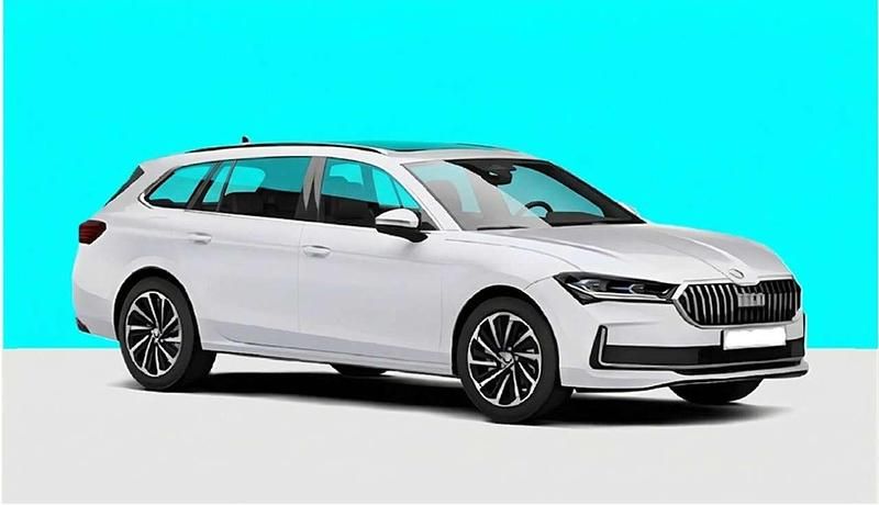 Gebraucht Skoda Superb Style 150 PS (110 kW) 2023 Weiß Kombi