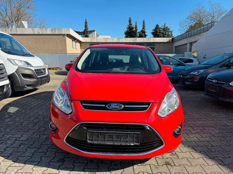 Gebraucht Ford C-MAX Titanium 125 PS (91 kW) 2014 Rot Van / Kleinbus