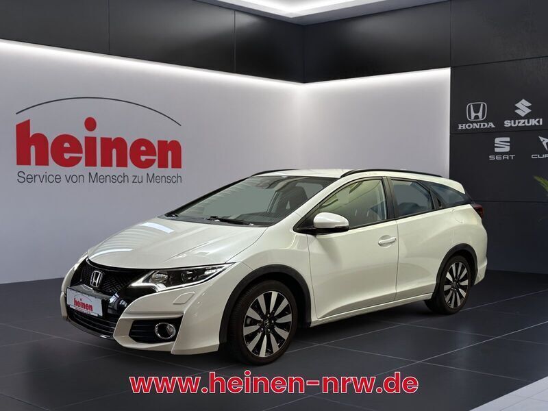 Weiß Gebraucht 2017 Honda Civic Elegance Kombi | 15.779 € (Fairer Preis) - Bild 1/4