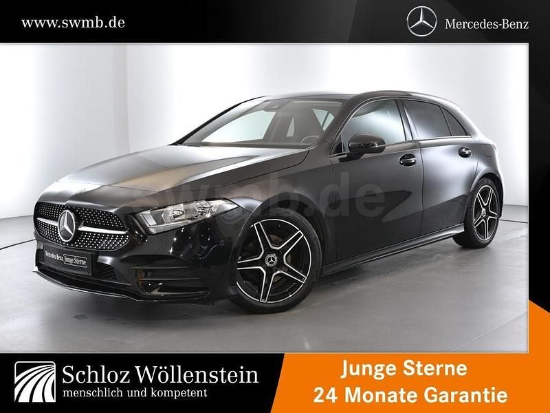 Schwarz Gebraucht 2022 Mercedes A180 Business Limousine | 25.430 € (Etwas zu teuer) - Bild 1/4