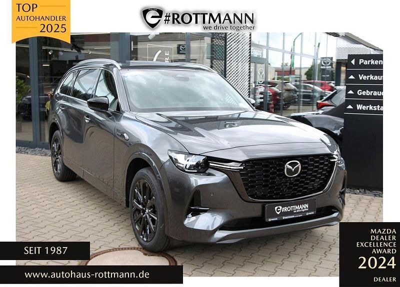 Grau Neu 2025 Mazda CX-80 Homura-Line SUV | 62.370 € (Etwas zu teuer) - Bild 1/4