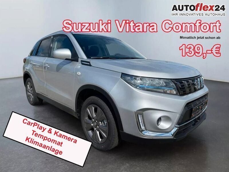 Silky silver metallic Gebraucht 2022 Suzuki Vitara Comfort SUV | 18.900 € (Fairer Preis) - Bild 1/4
