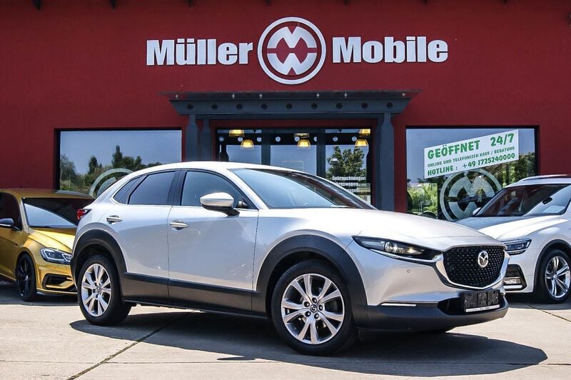 Sonic silver Gebraucht 2021 Mazda CX-30 SUV | 19.700 € (Fairer Preis) - Bild 1/4