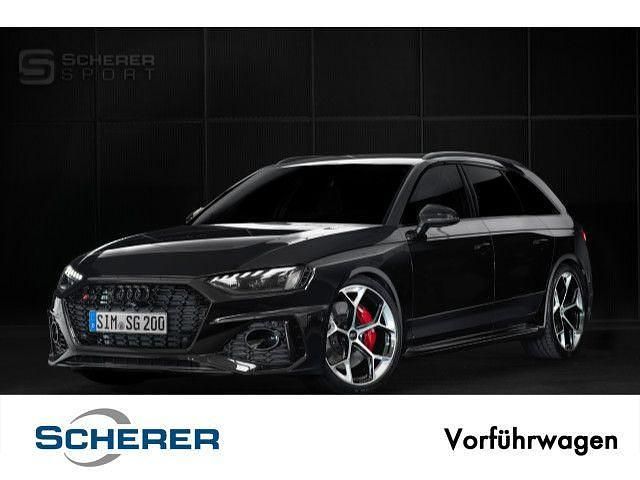 Mythosschwarz metallic (metallic) Gebraucht 2025 Audi RS4 Ambiente Kombi | 107.390 € - Bild 1/4
