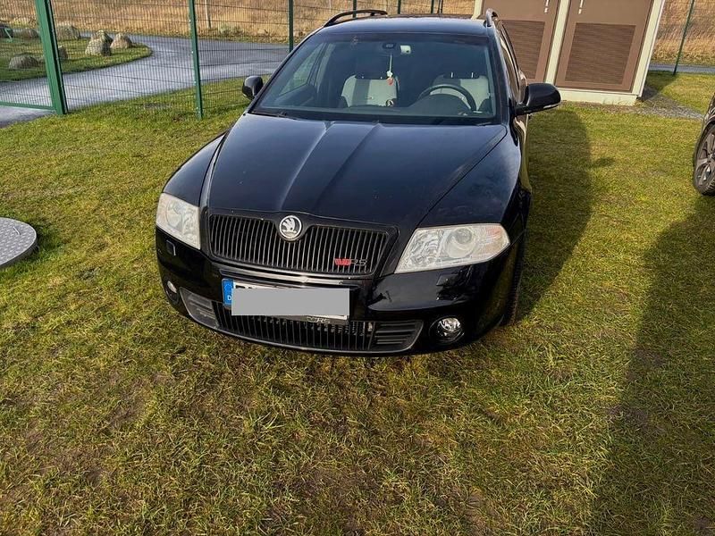 Schwarz Gebraucht 2008 Skoda Octavia RS Kombi | 2.400 € (Superpreis) - Bild 1/4