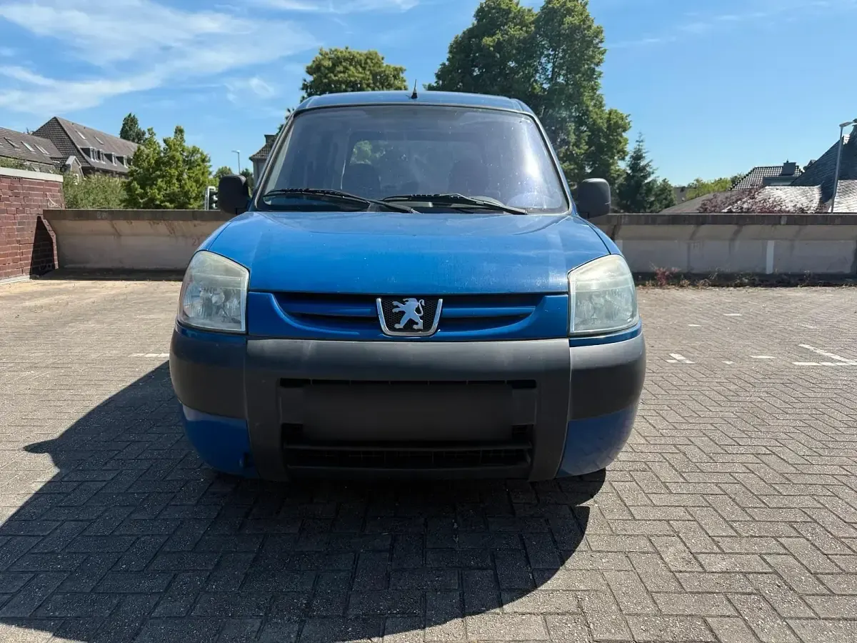 Gebraucht Peugeot Partner 75 PS (55 kW) 2006 Blau Van / Kleinbus