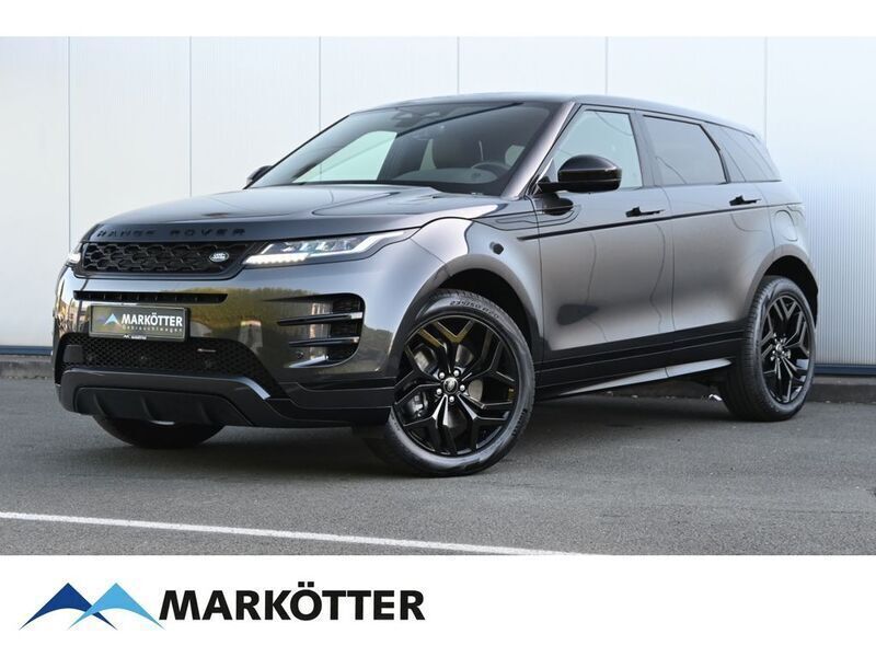 Grau Gebraucht 2022 Land Rover Range Rover evoque Black Edition SUV | 41.850 € (Fairer Preis) - Bild 1/4