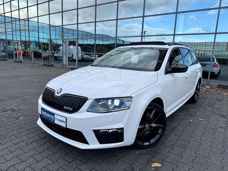 Weiß Gebraucht 2015 Skoda Octavia RS Kombi | 14.290 € (Fairer Preis) - Bild 1/4