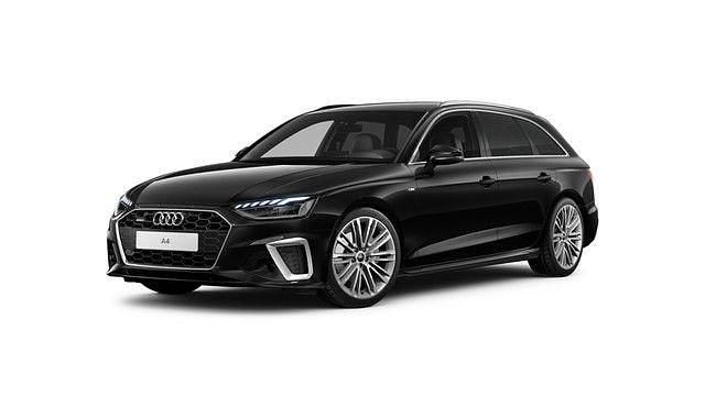 Mythosschwarz metallic Gebraucht 2024 Audi A4 S-Line Kombi | 44.650 € (Teuer) - Bild 1/4
