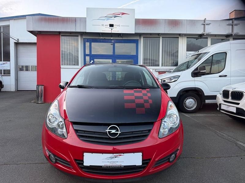 Gebraucht Opel Corsa Edition 101 PS (74 kW) 2010 Rot Kleinwagen