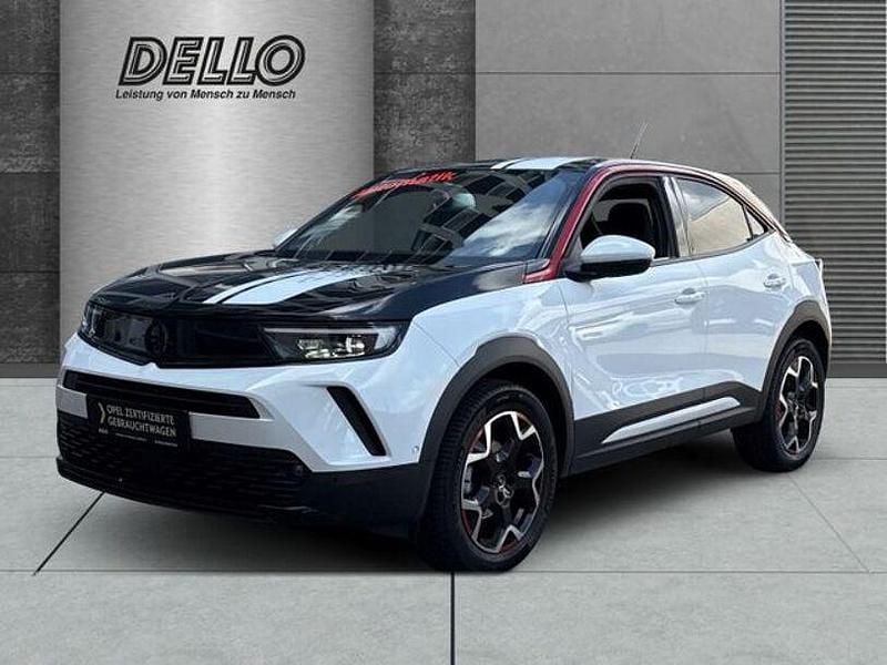 Jade weiss/arktis weiss Gebraucht 2022 Opel Mokka GS Line SUV | 20.990 € (Fairer Preis) - Bild 1/4