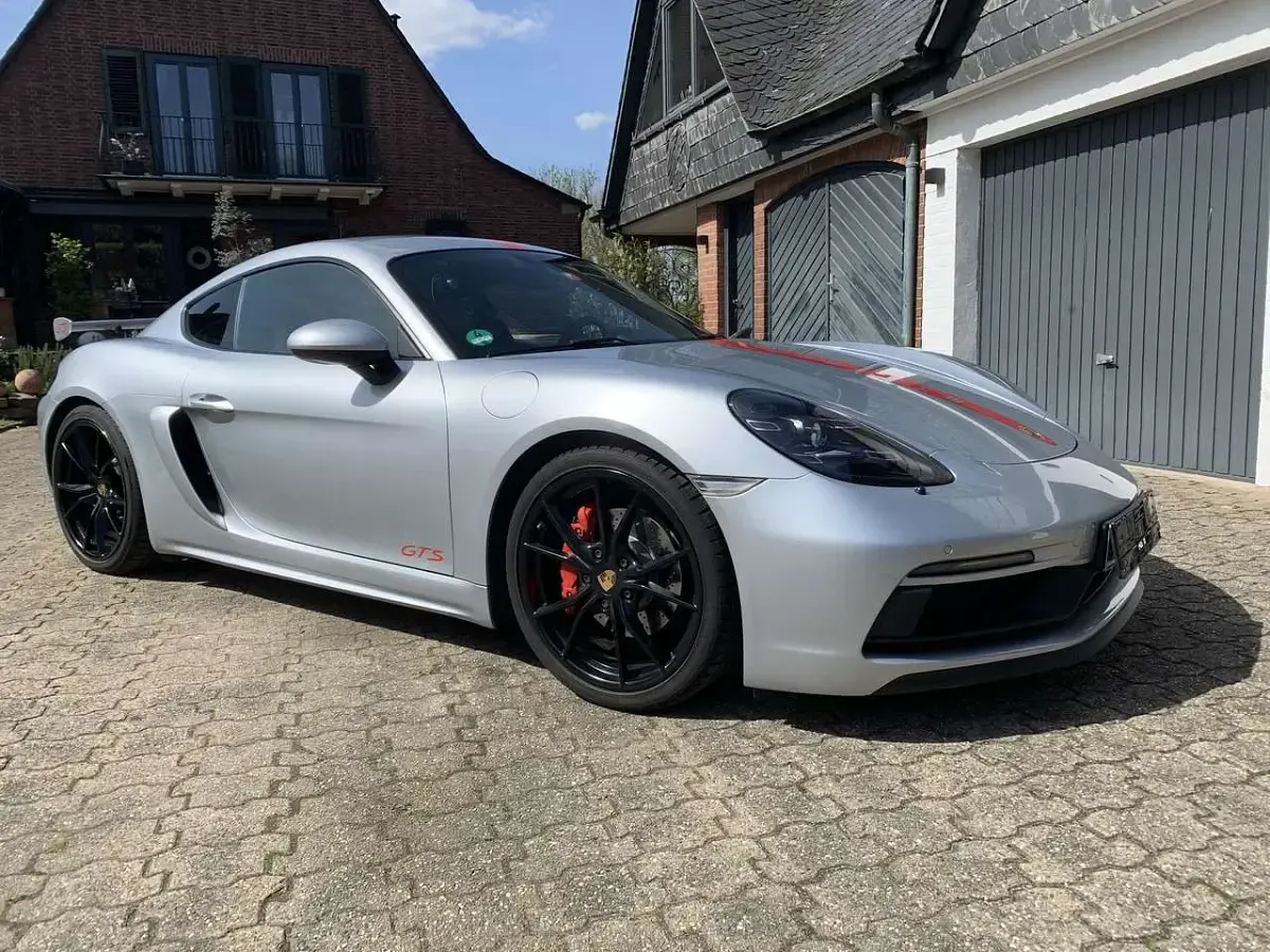 Occasion Porsche 718 Cayman 366 ch (269 kW) 2018 Gris Coupé