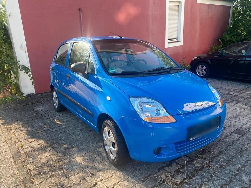 Blau Gebraucht 2009 Chevrolet Matiz Kleinwagen | 1.390 € - Bild 1/4