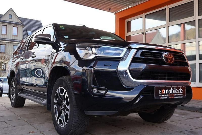 Gebraucht Toyota HiLux 204 PS (150 kW) 2021 Schwarz Abholung