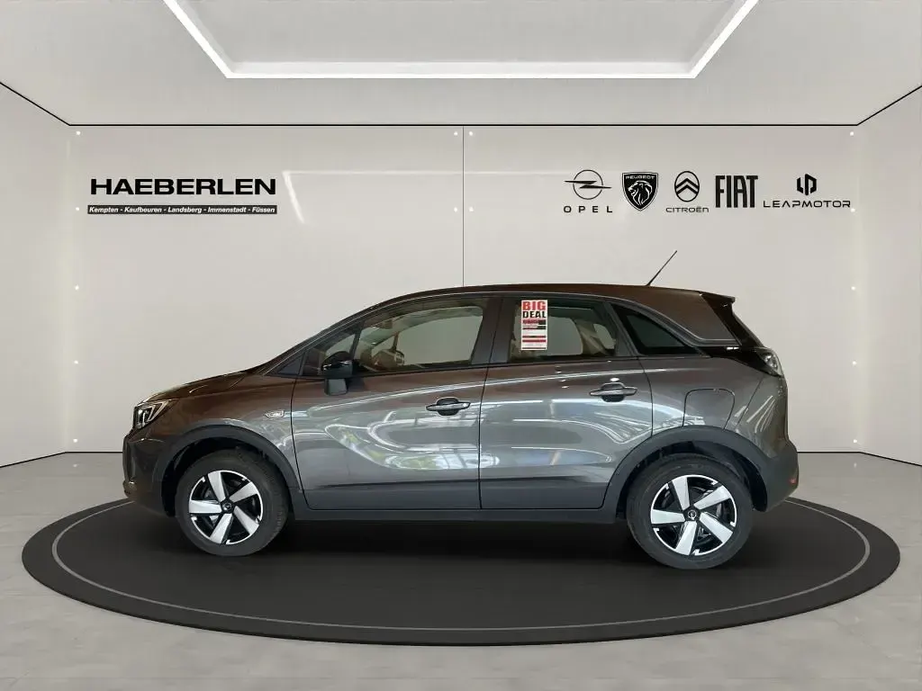 Gebraucht Opel Crossland Enjoy 131 PS (96 kW) 2024 Lackierung platiniumgrau/metallic klarl (metallic) SUV