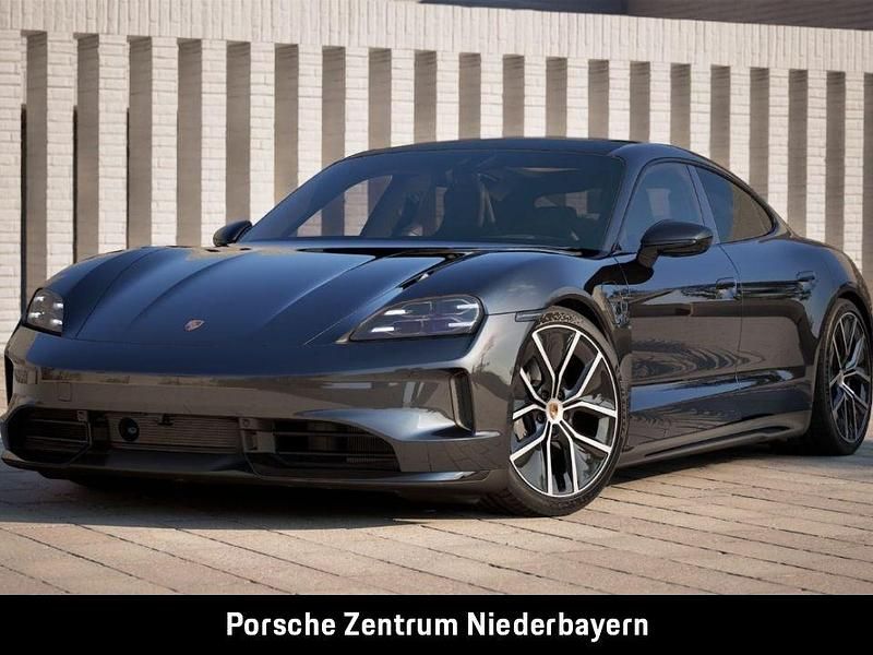 Tiefschwarzmetallic Neu 2025 Porsche Taycan Black Edition Limousine | 134.999 € (Fairer Preis) - Bild 1/4