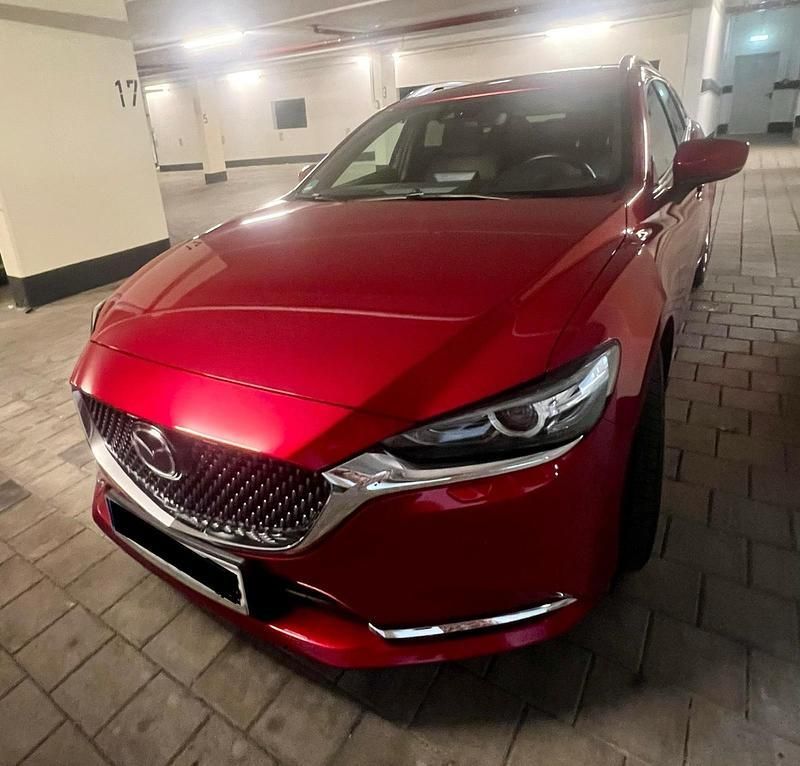 Rot Gebraucht 2020 Mazda 6 Sports-Line Kombi | 24.500 € (Etwas zu teuer) - Bild 1/4