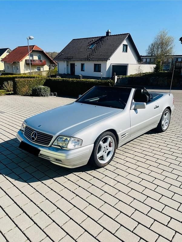 Gebraucht Mercedes SL320 231 PS (169 kW) 1996 Silber Cabrio