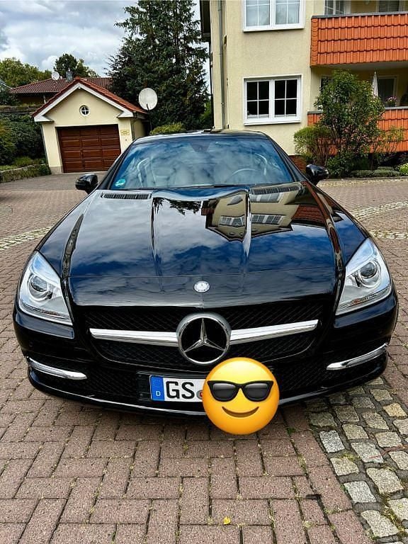 Gebraucht Mercedes SLK200 184 PS (135 kW) 2012 Schwarz Cabrio
