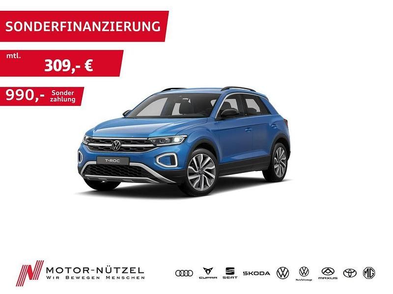 Gebraucht VW T-Roc Move 116 PS (85 kW) 2024 Blau SUV