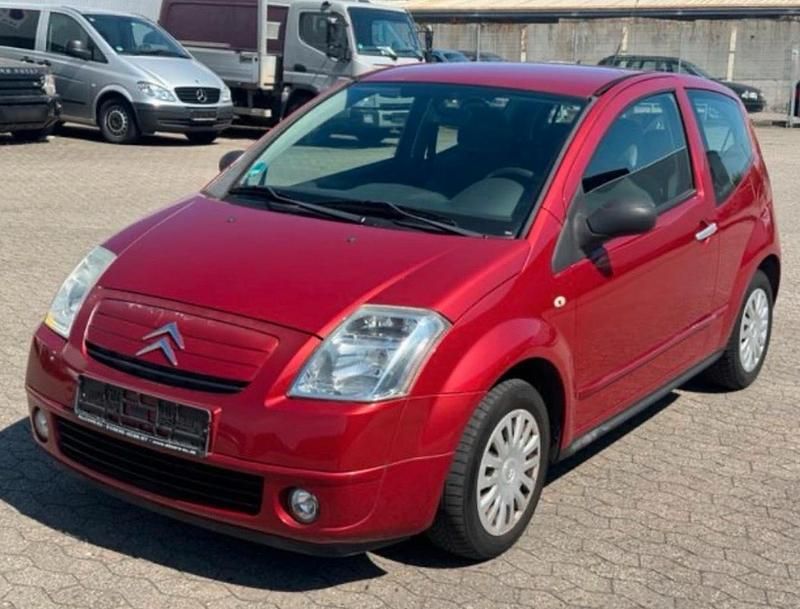 Gebraucht Citroën C2 60 PS (44 kW) 2007 Rot Kleinwagen