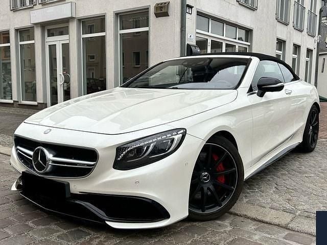 Diamantweiss Gebraucht 2017 Mercedes S63 AMG AMG Cabrio | 99.900 € (Superpreis) - Bild 1/4
