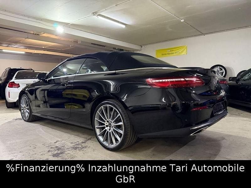 Schwarz unilack Gebraucht 2018 Mercedes E400 Avantgarde Cabrio | 38.980 € (Guter Preis) - Bild 1/4