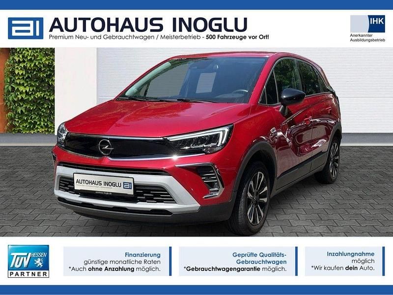 Rot lackierung peperoncino red/metallic (metallic) Gebraucht 2024 Opel Crossland X SUV | 15.580 € (Superpreis) - Bild 1/4