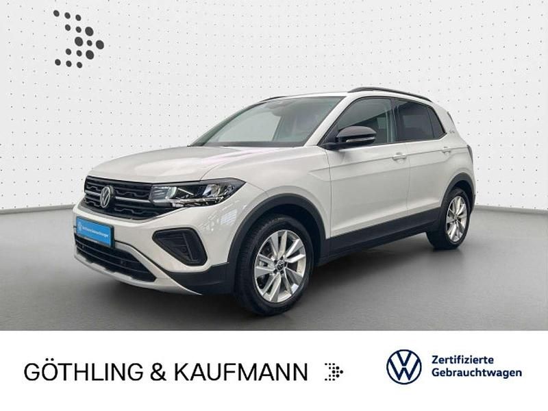 Pure white Gebraucht 2025 VW T-Cross Goal SUV | 20.680 € (Fairer Preis) - Bild 1/3