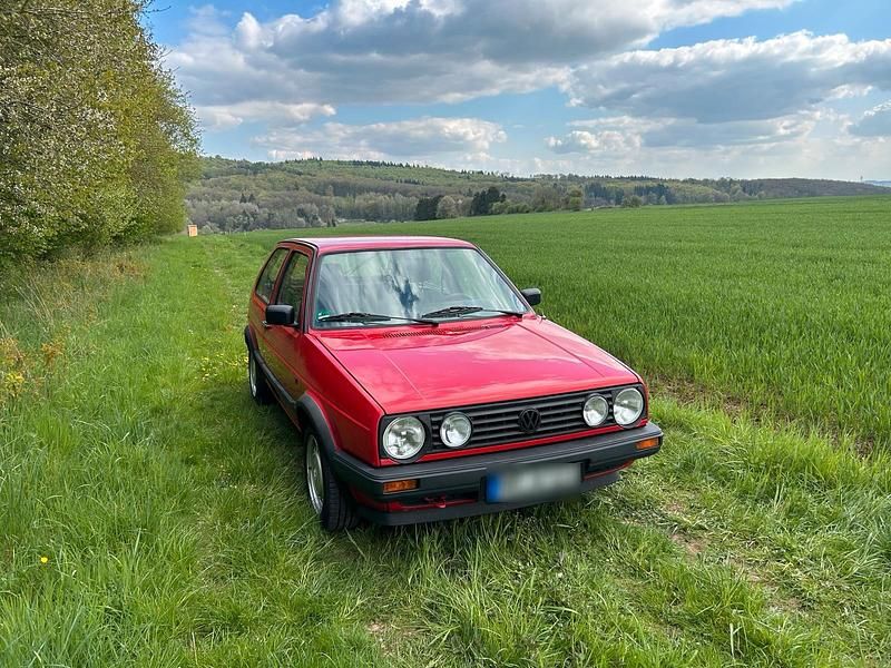 Gebraucht VW Golf II 75 PS (55 kW) 1989 Rot Kleinwagen