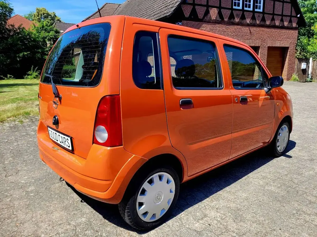 Gebraucht Opel Agila Basis 60 PS (44 kW) 2007 Rot Kleinwagen