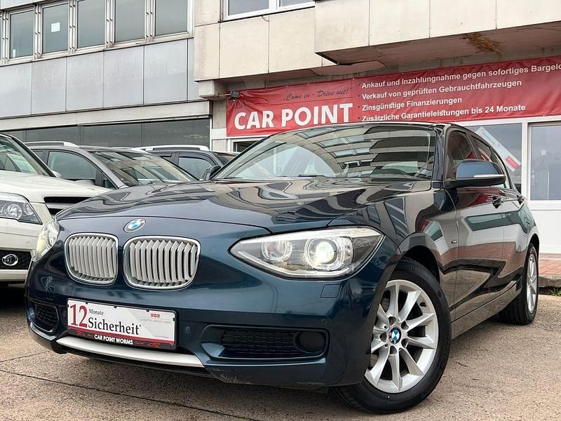 Blau Gebraucht 2011 BMW 116 Urban Line Kleinwagen | 8.490 € (Etwas zu teuer) - Bild 1/3