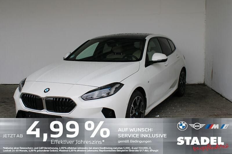 Weiß Gebraucht 2024 BMW 120 M Sport Kleinwagen | 33.380 € (Superpreis) - Bild 1/4